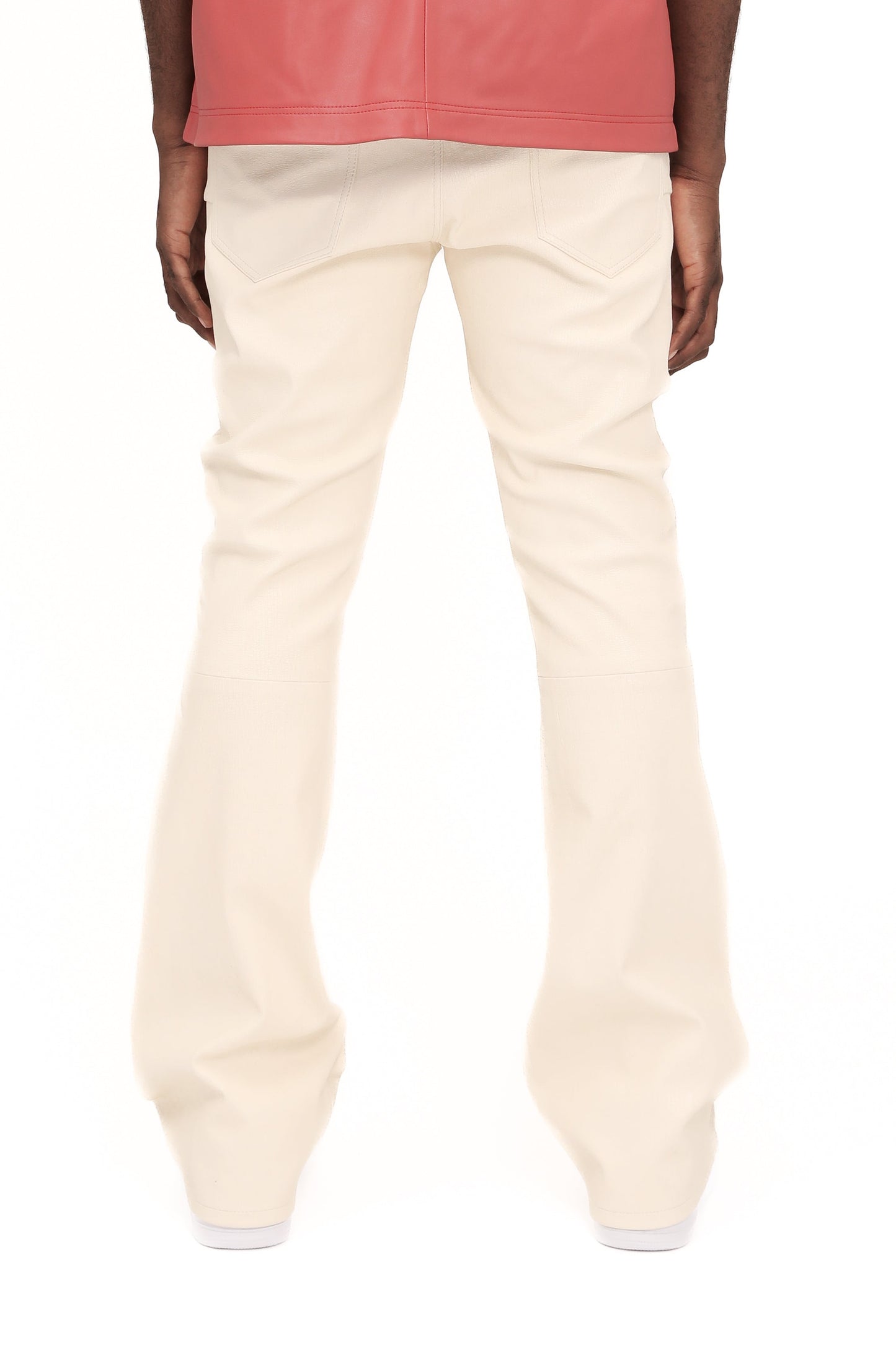 Leather Flare Pant