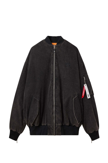 Purple X Alpha Industries Giant Bomber