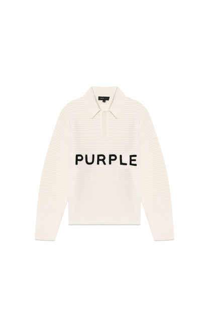 Wordmark Polo Sweater