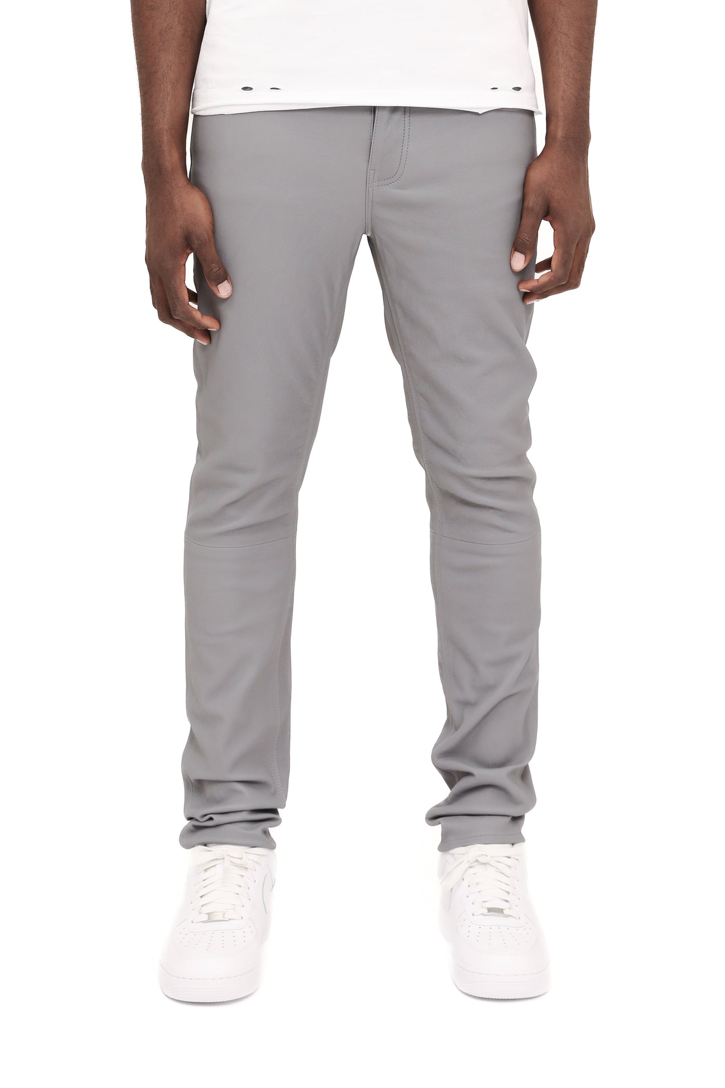 Leather Flare Pant