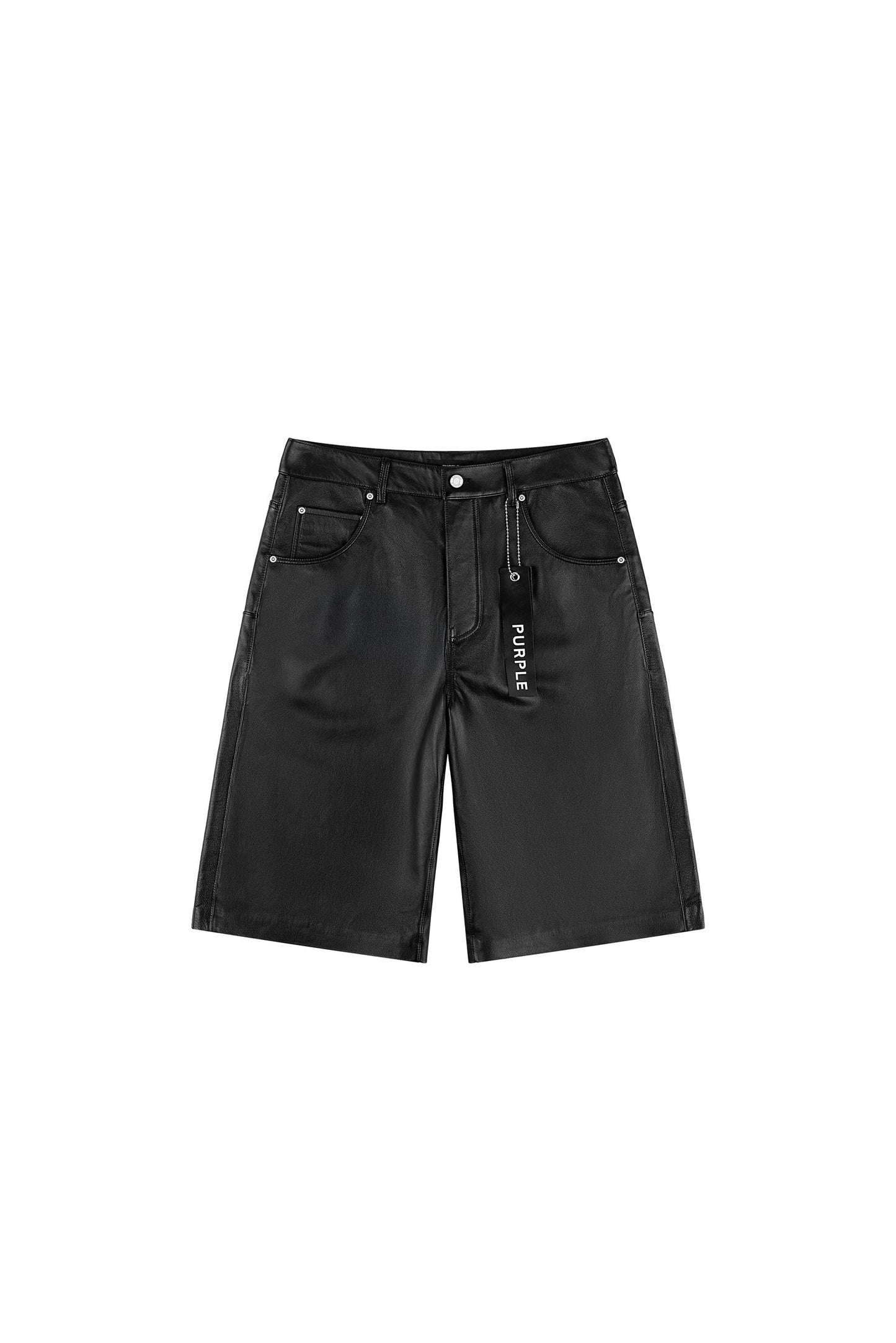Leather Track Short