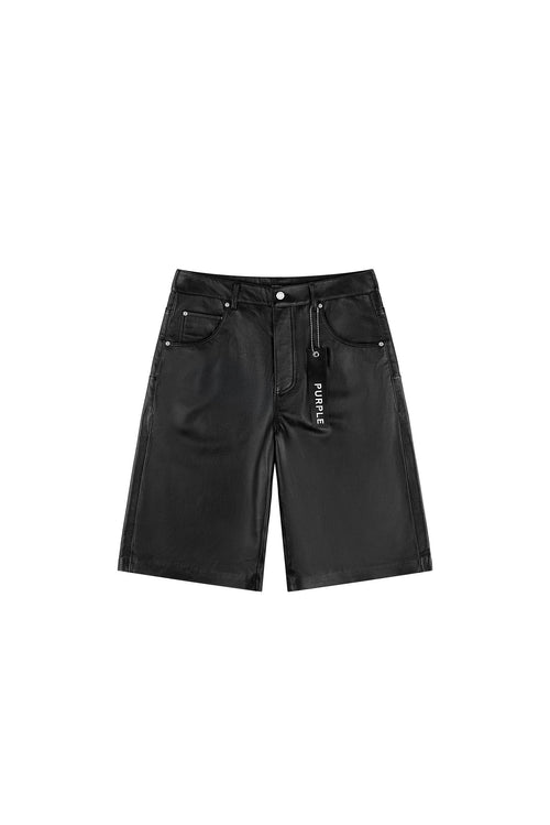 Leather Track Short