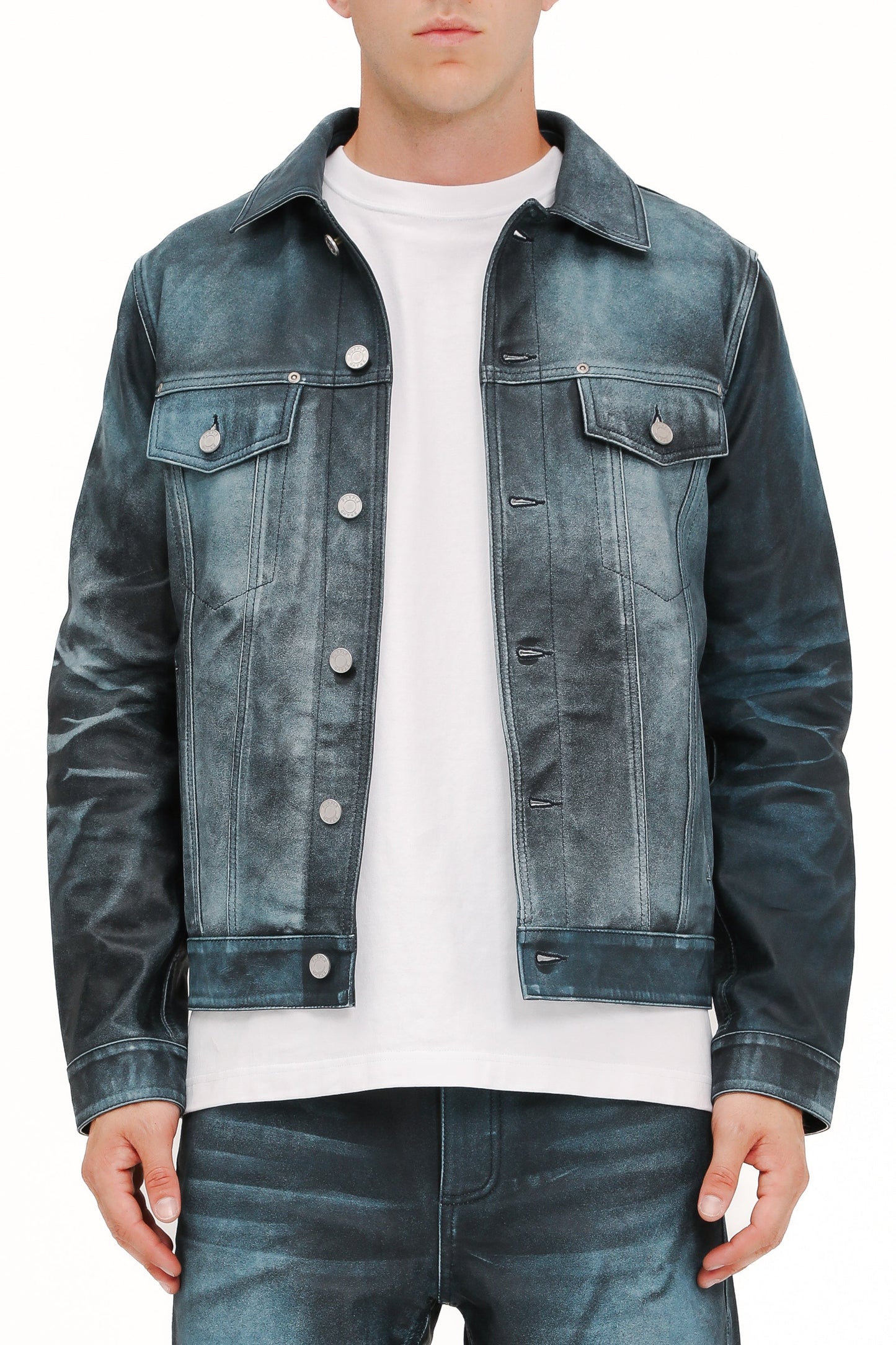 Leather Trucker Jacket