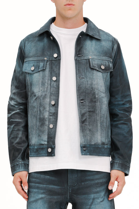Leather Trucker Jacket