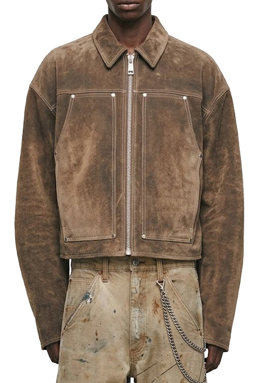 Suede Carpenter Jacket