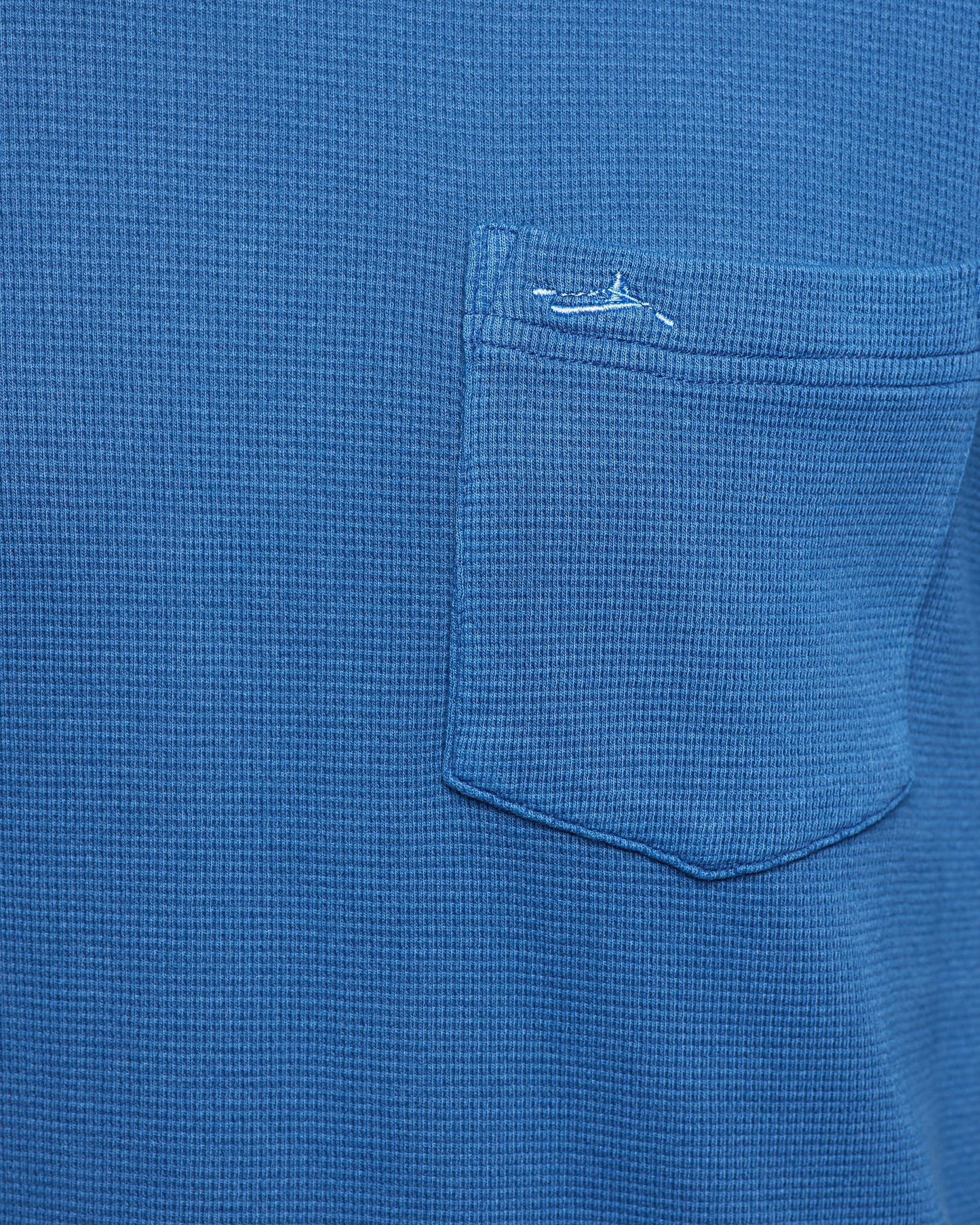 Albert Waffle Crew Neck Long Sleeve Tee