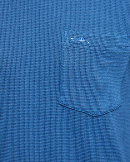 Albert Waffle Crew Neck Long Sleeve Tee