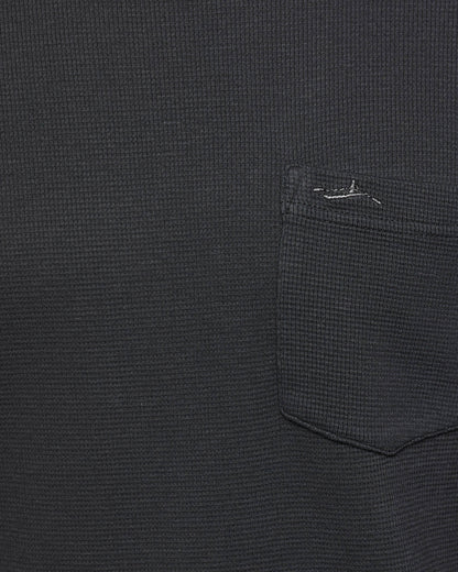 Albert Waffle Crew Neck Long Sleeve Tee