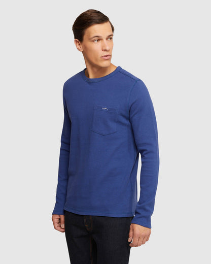 Albert Waffle Long Sleeve Tee