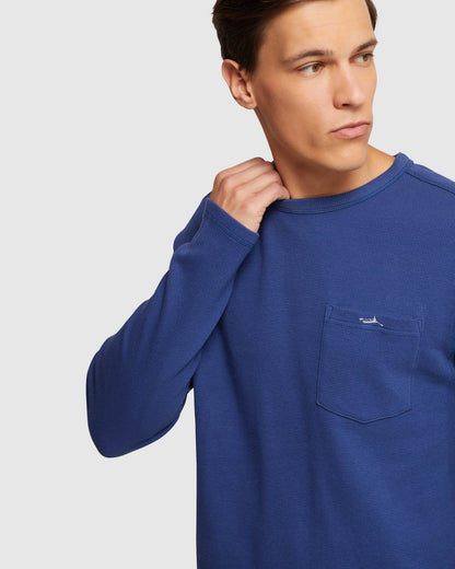 Albert Waffle Long Sleeve Tee