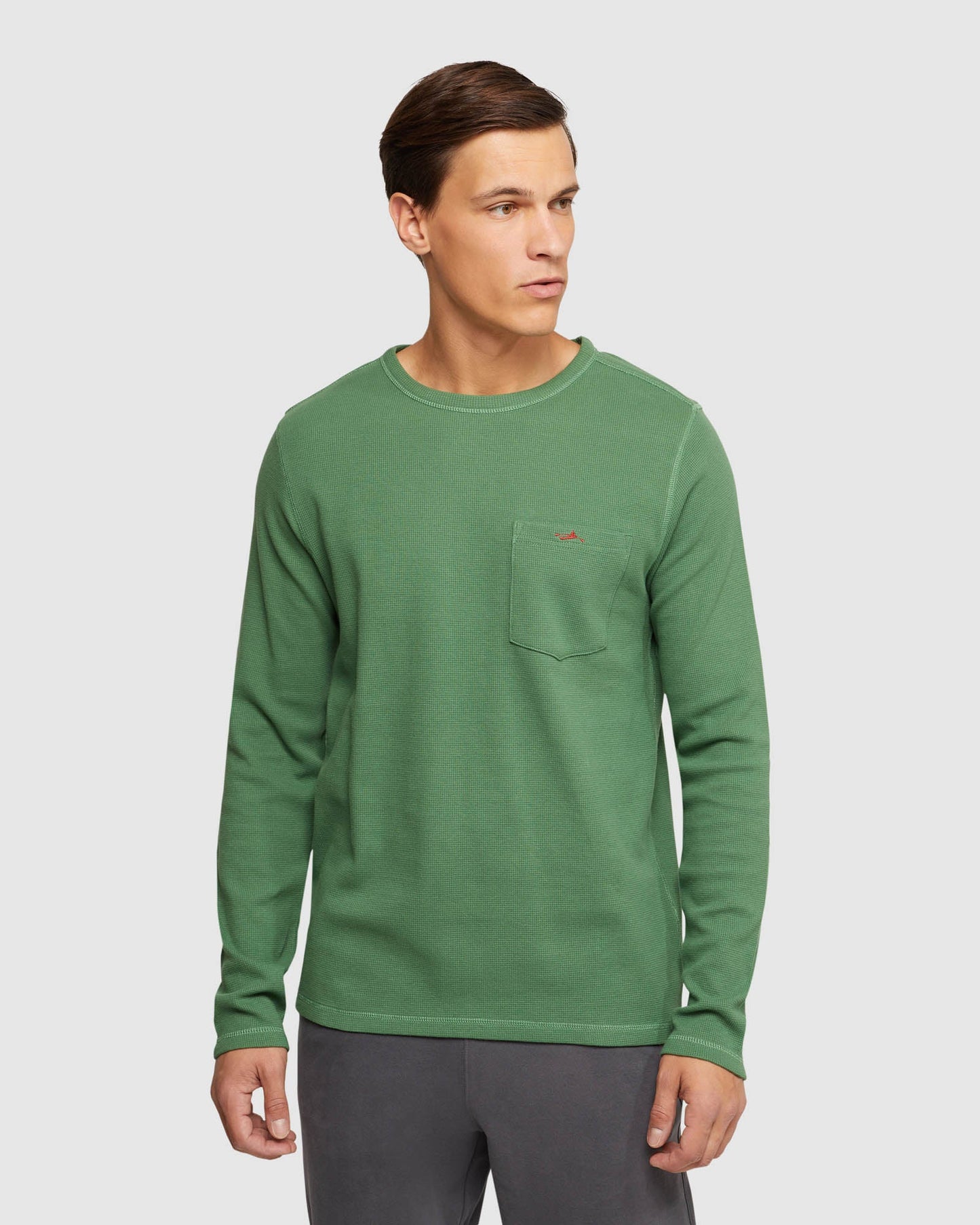 Albert Waffle Long Sleeve Tee