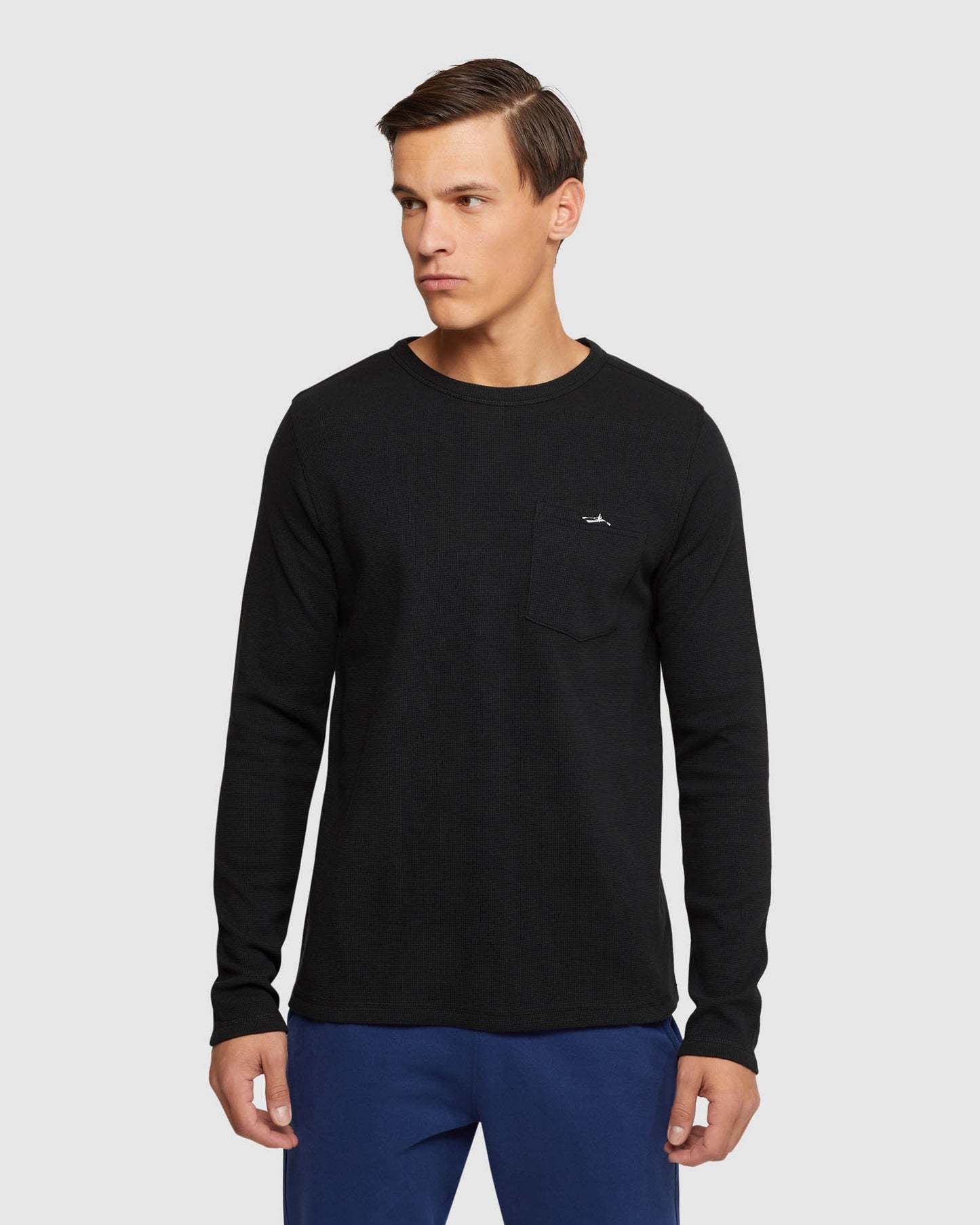 Albert Waffle Long Sleeve Tee