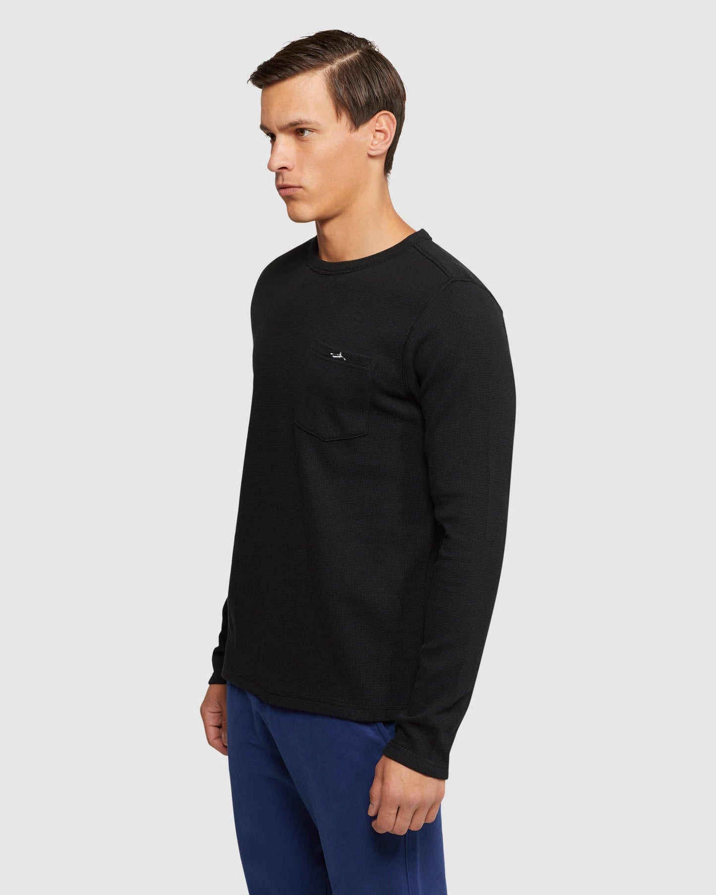 Albert Waffle Long Sleeve Tee