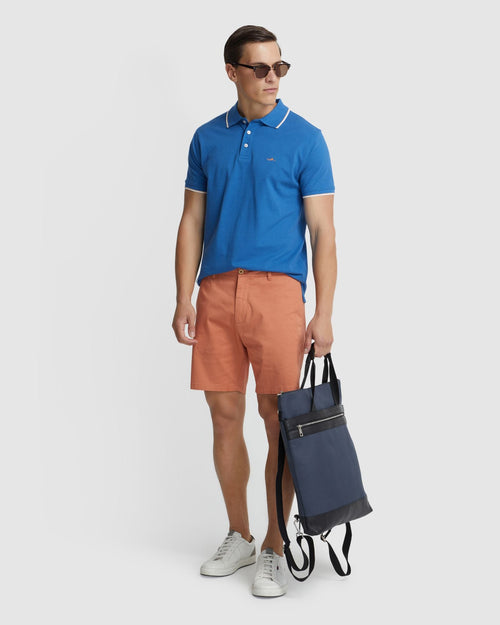 Derek Pique Tipping Polo