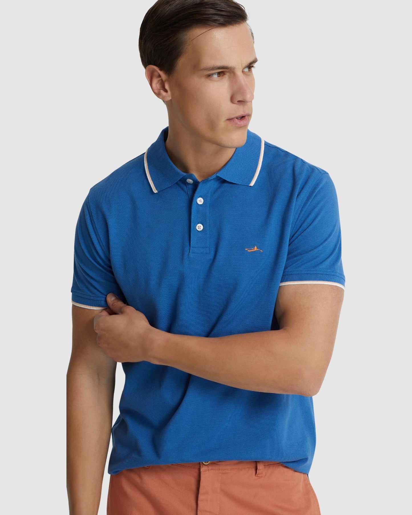 Derek Pique Tipping Polo