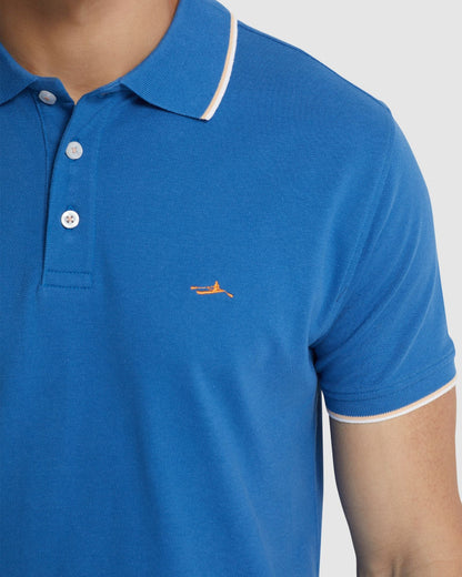 Derek Pique Tipping Polo