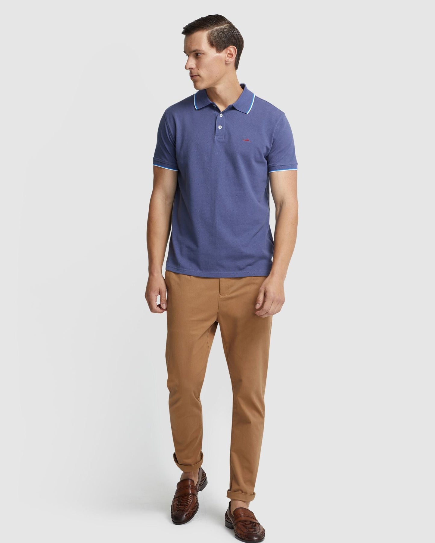 Derek Pique Tipping Polo