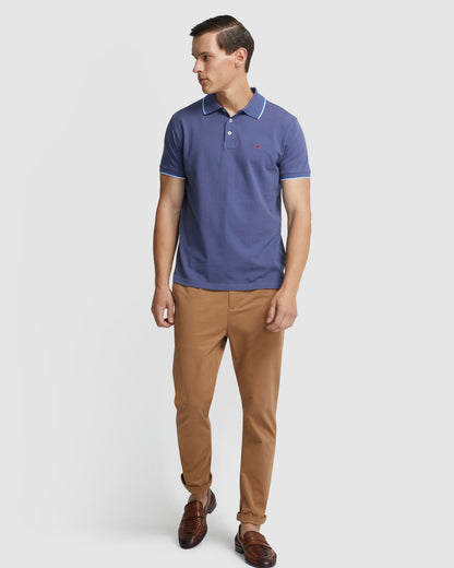 Derek Pique Tipping Polo