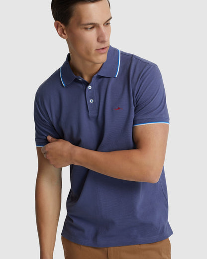 Derek Pique Tipping Polo