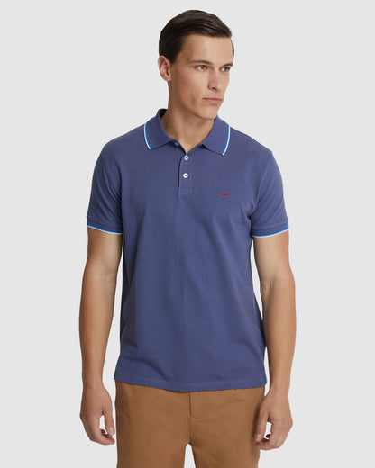 Derek Pique Tipping Polo