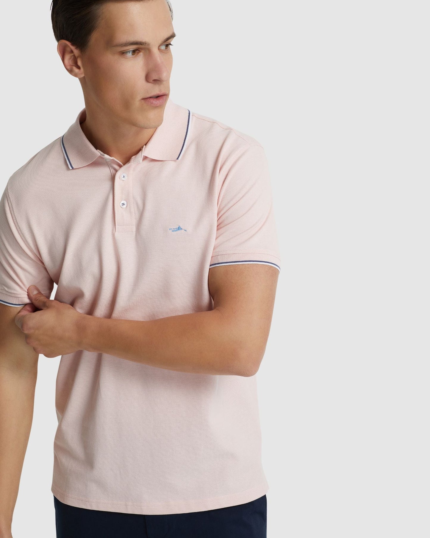 Derek Pique Tipping Polo