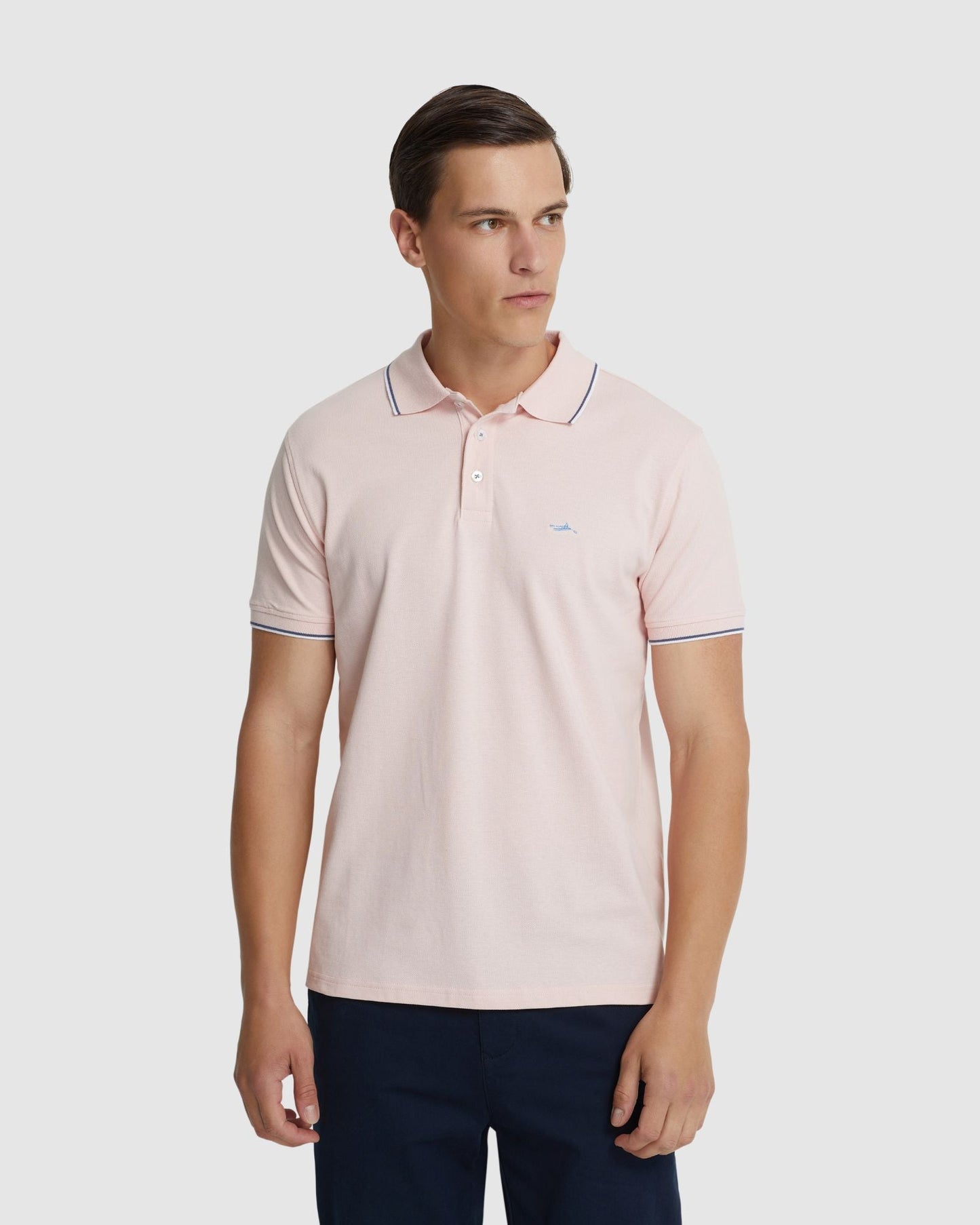Derek Pique Tipping Polo