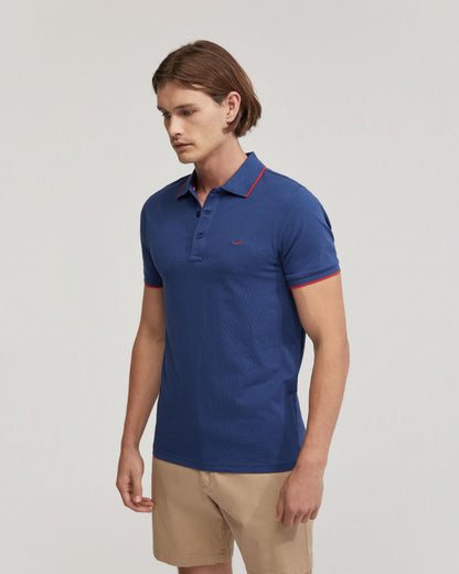 Henry Cotton Jersey Tipping Polo
