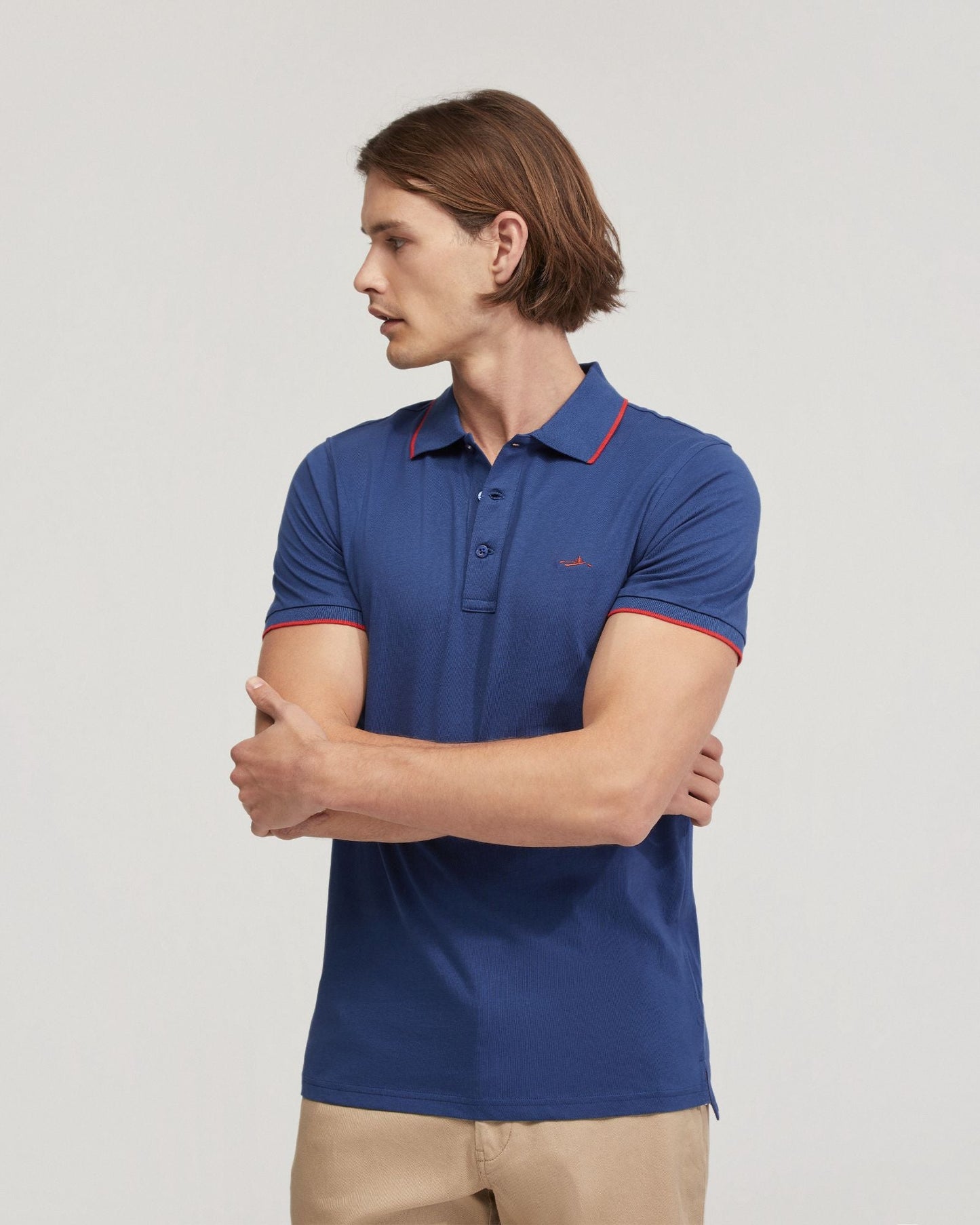 Henry Cotton Jersey Tipping Polo