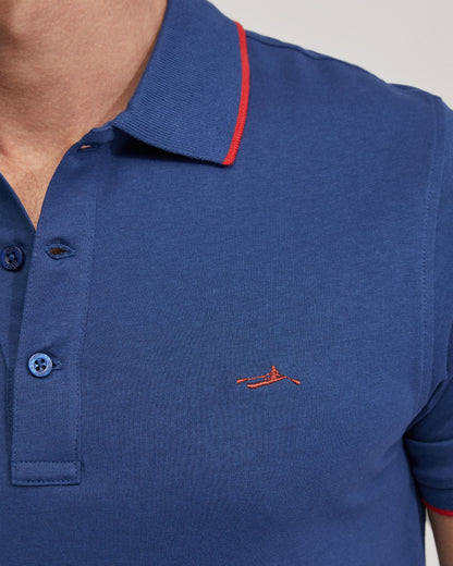 Henry Cotton Jersey Tipping Polo