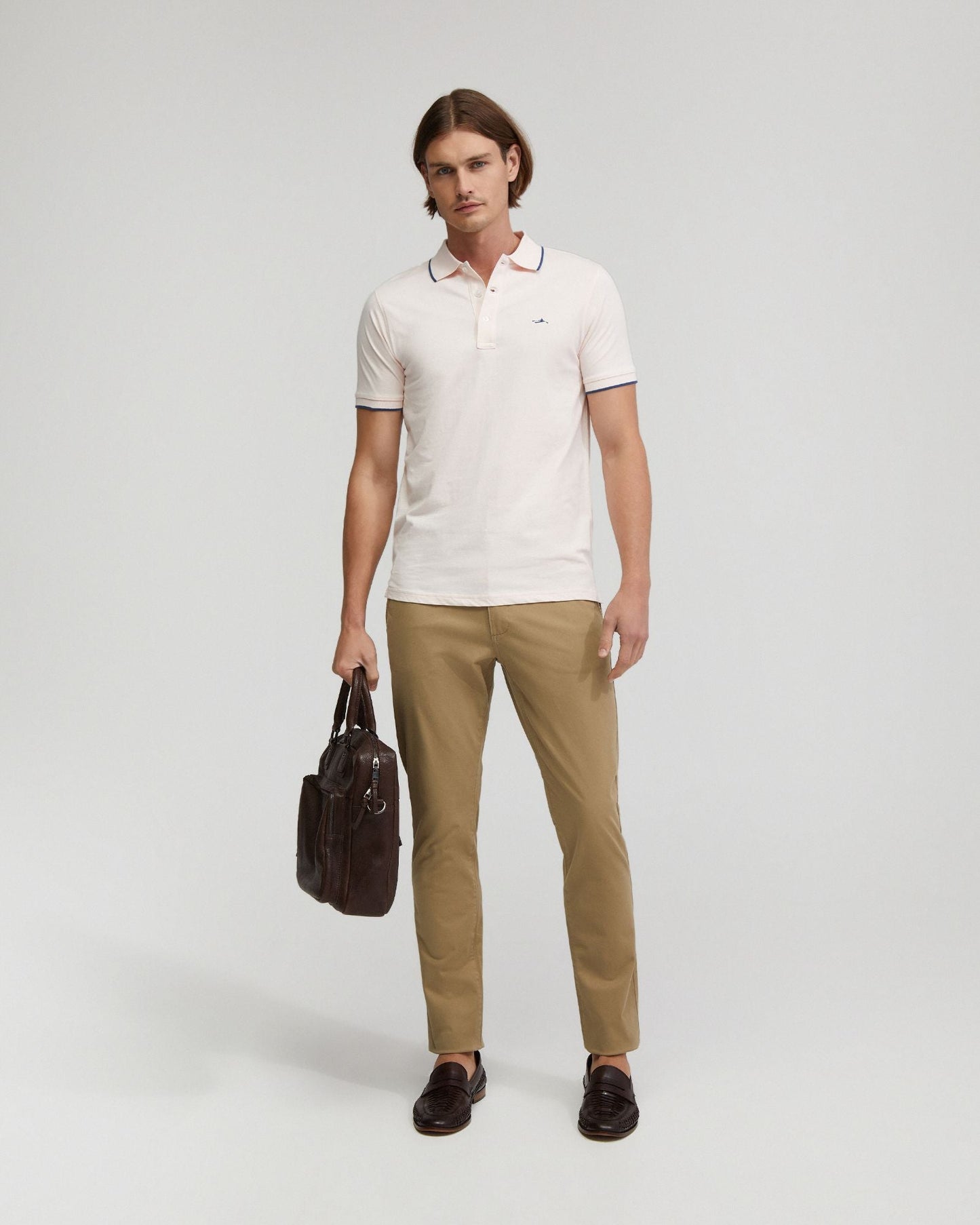Henry Cotton Jersey Tipping Polo