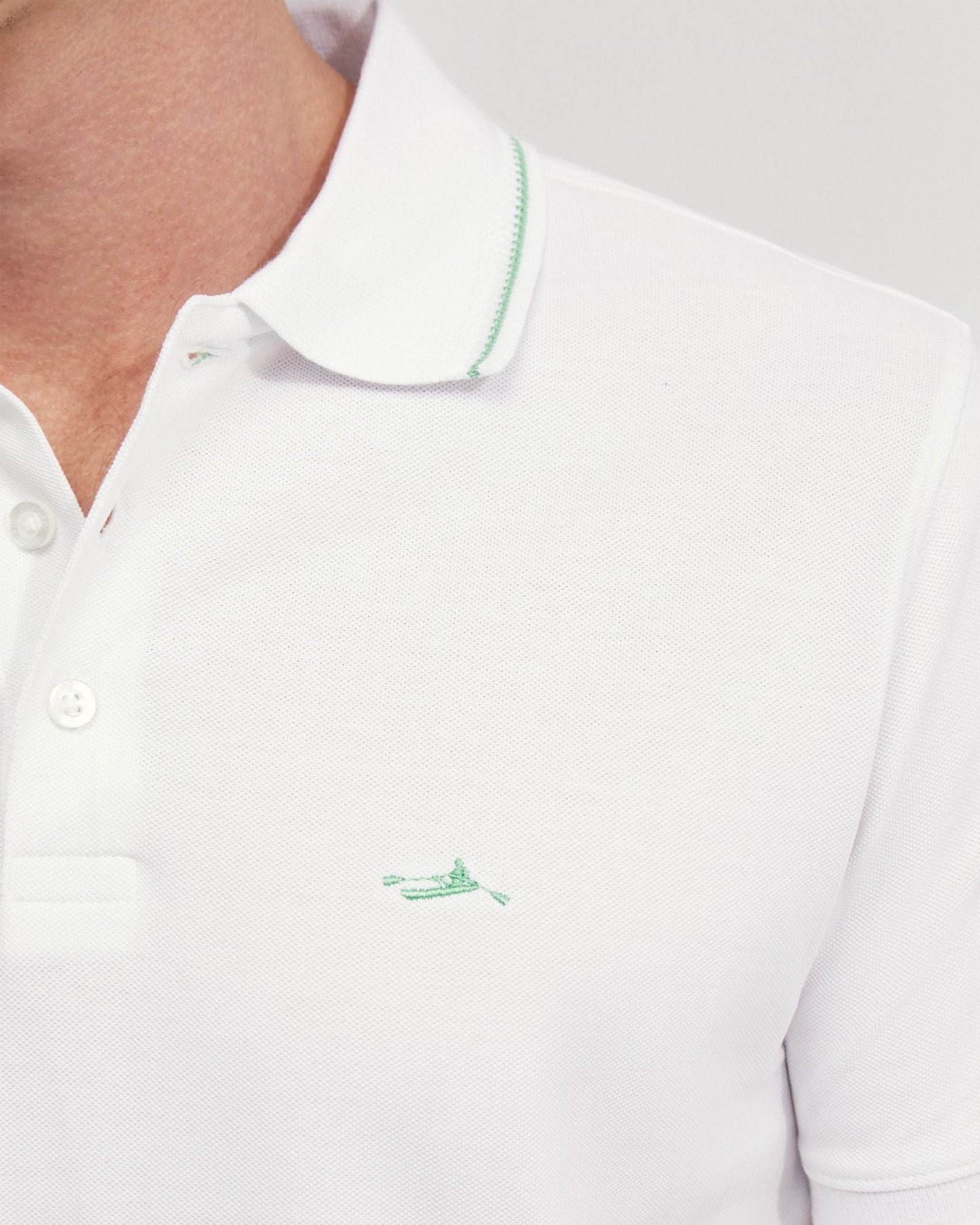 Jamie Organic Cotton Pique Polo