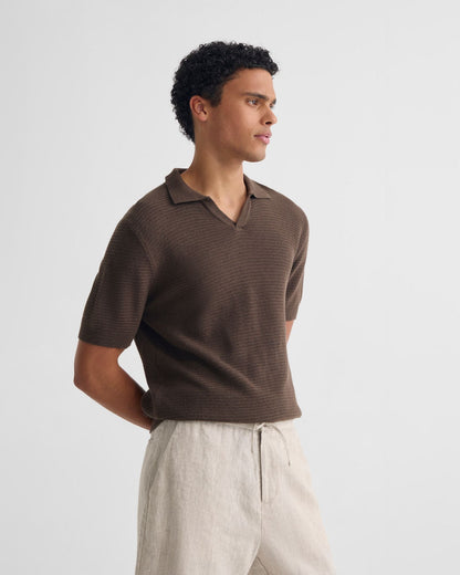 Corbin Knitted Polo