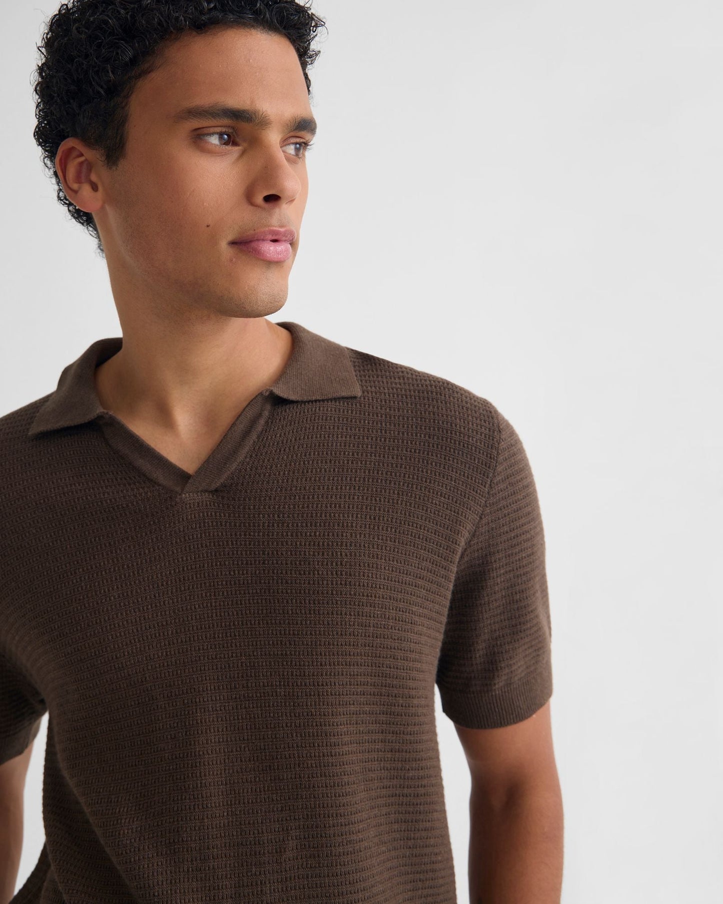 Corbin Knitted Polo