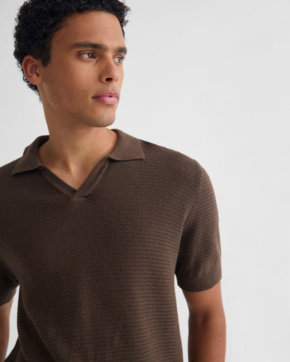 Corbin Knitted Polo