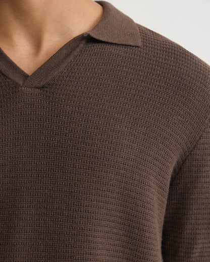 Corbin Knitted Polo