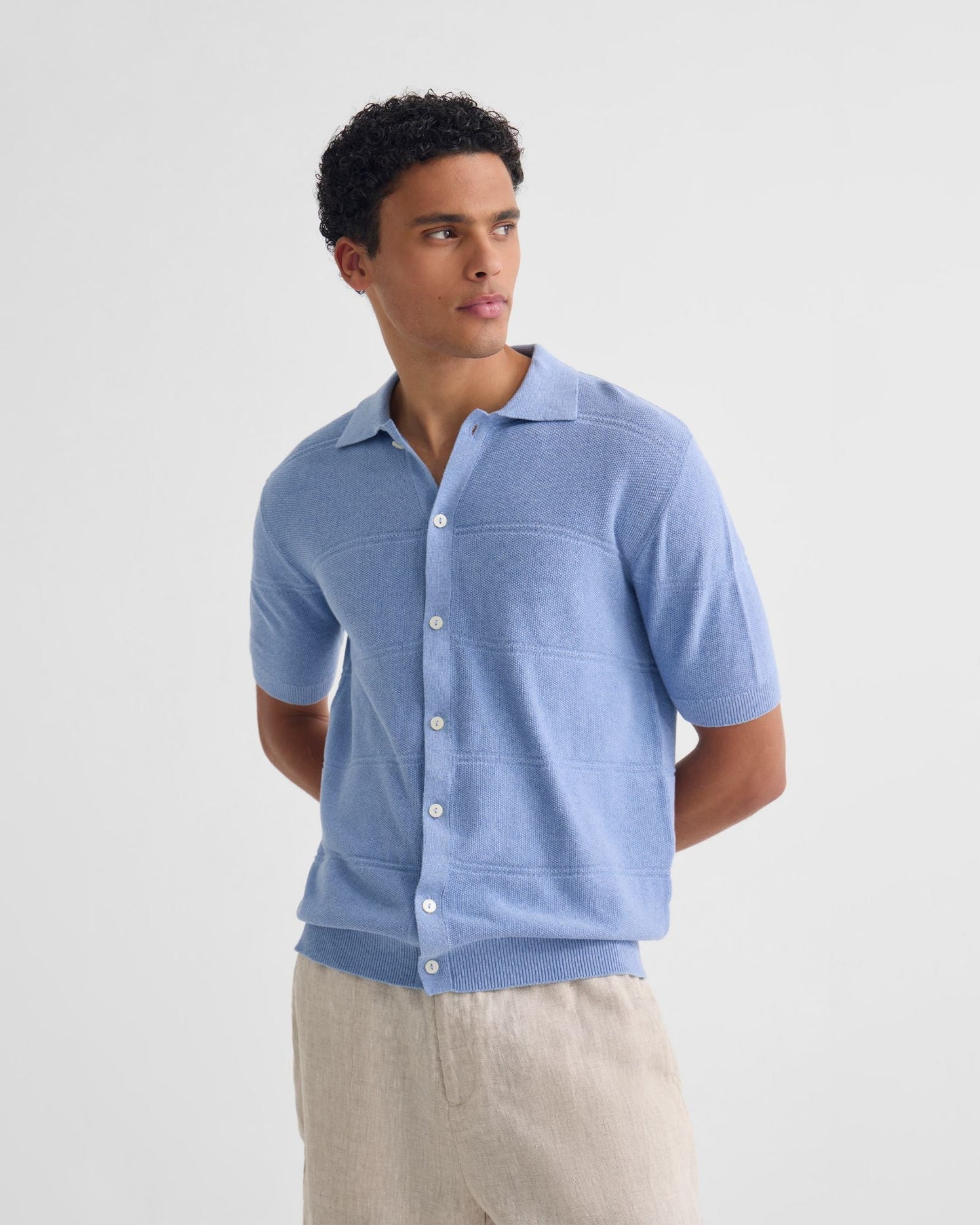 Jack Knitted Button Up Shirt