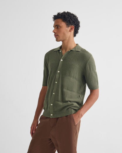 Jack Knitted Button Up Shirt