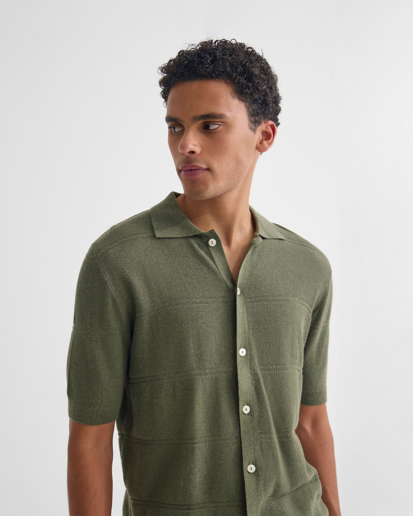 Jack Knitted Button Up Shirt