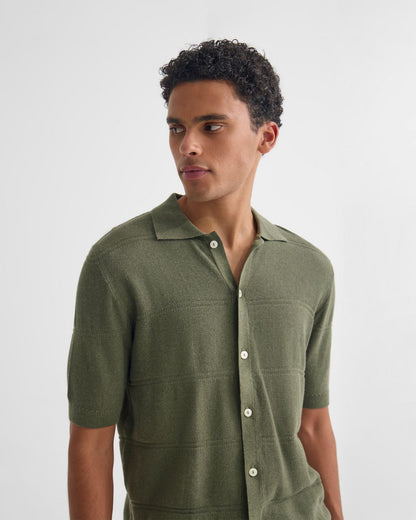 Jack Knitted Button Up Shirt