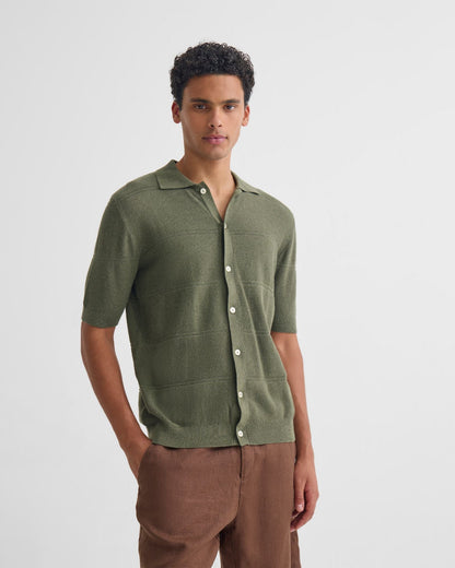 Jack Knitted Button Up Shirt