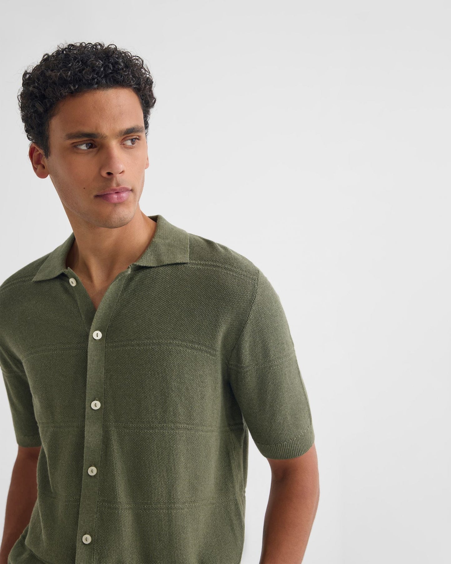 Jack Knitted Button Up Shirt