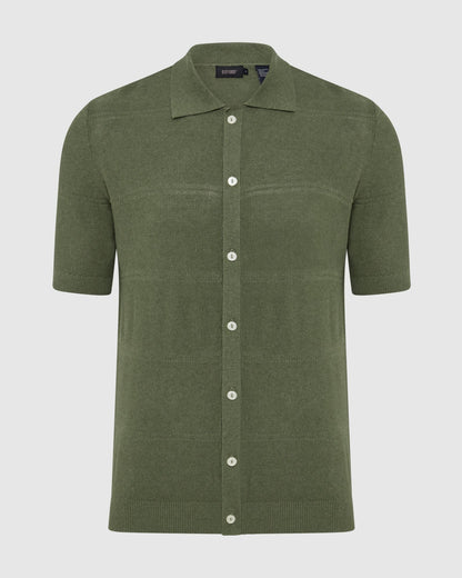 Jack Knitted Button Up Shirt