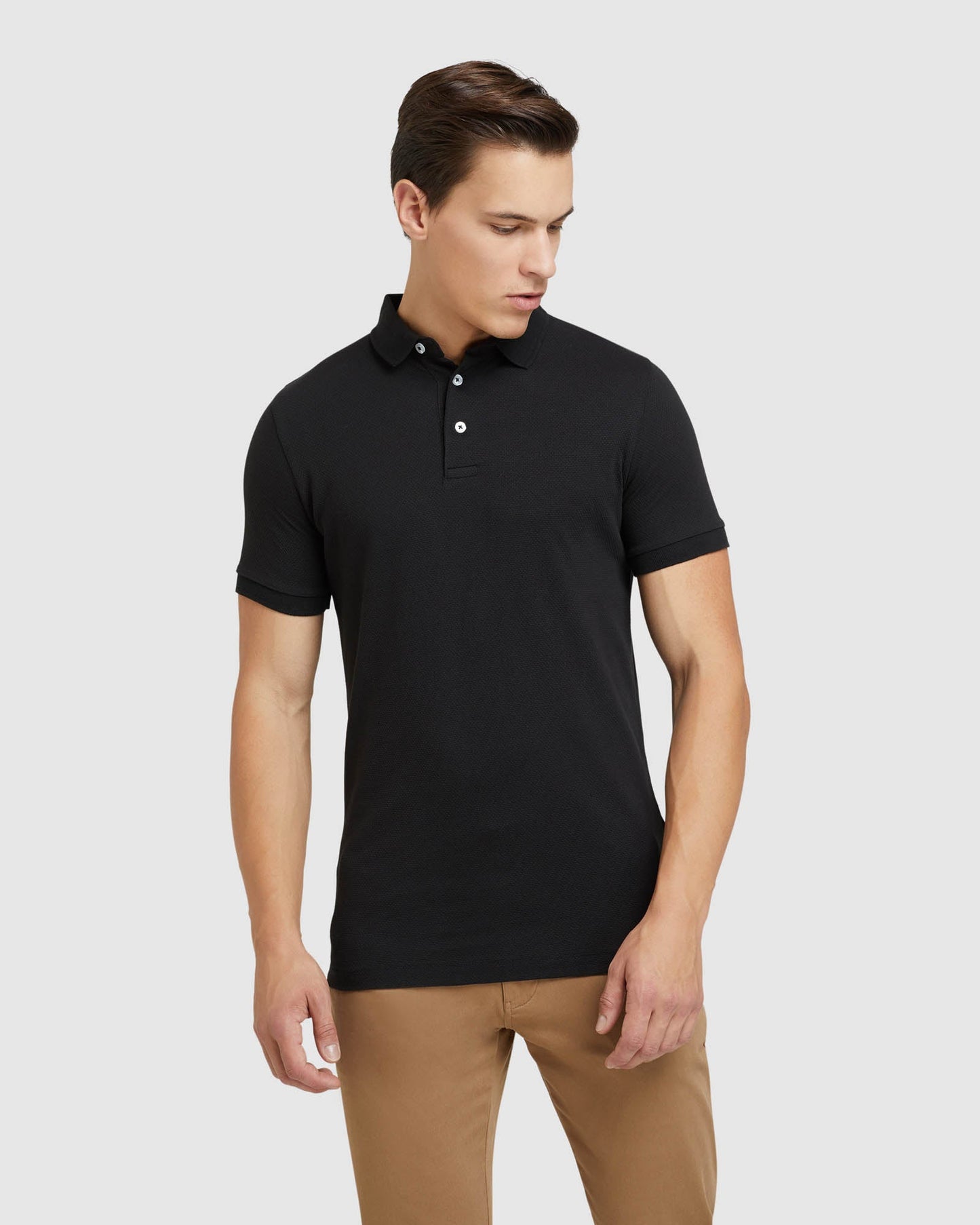 Austin Organic Cotton Knit Polo