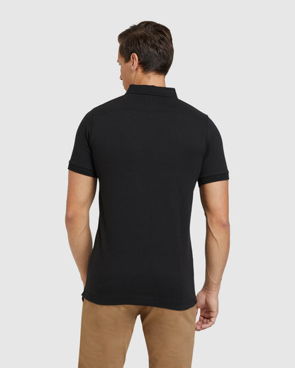 Austin Organic Cotton Knit Polo
