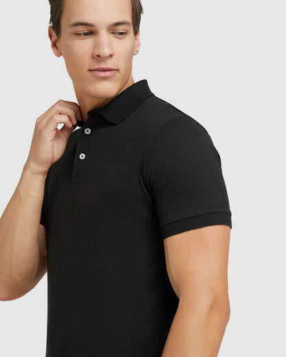 Austin Organic Cotton Knit Polo