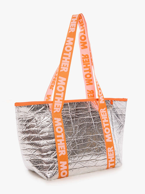 Thermal Tote Bag - Metallic And Orange