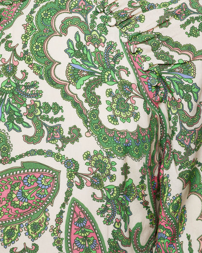 Leila Paisley Printed Mini Dress