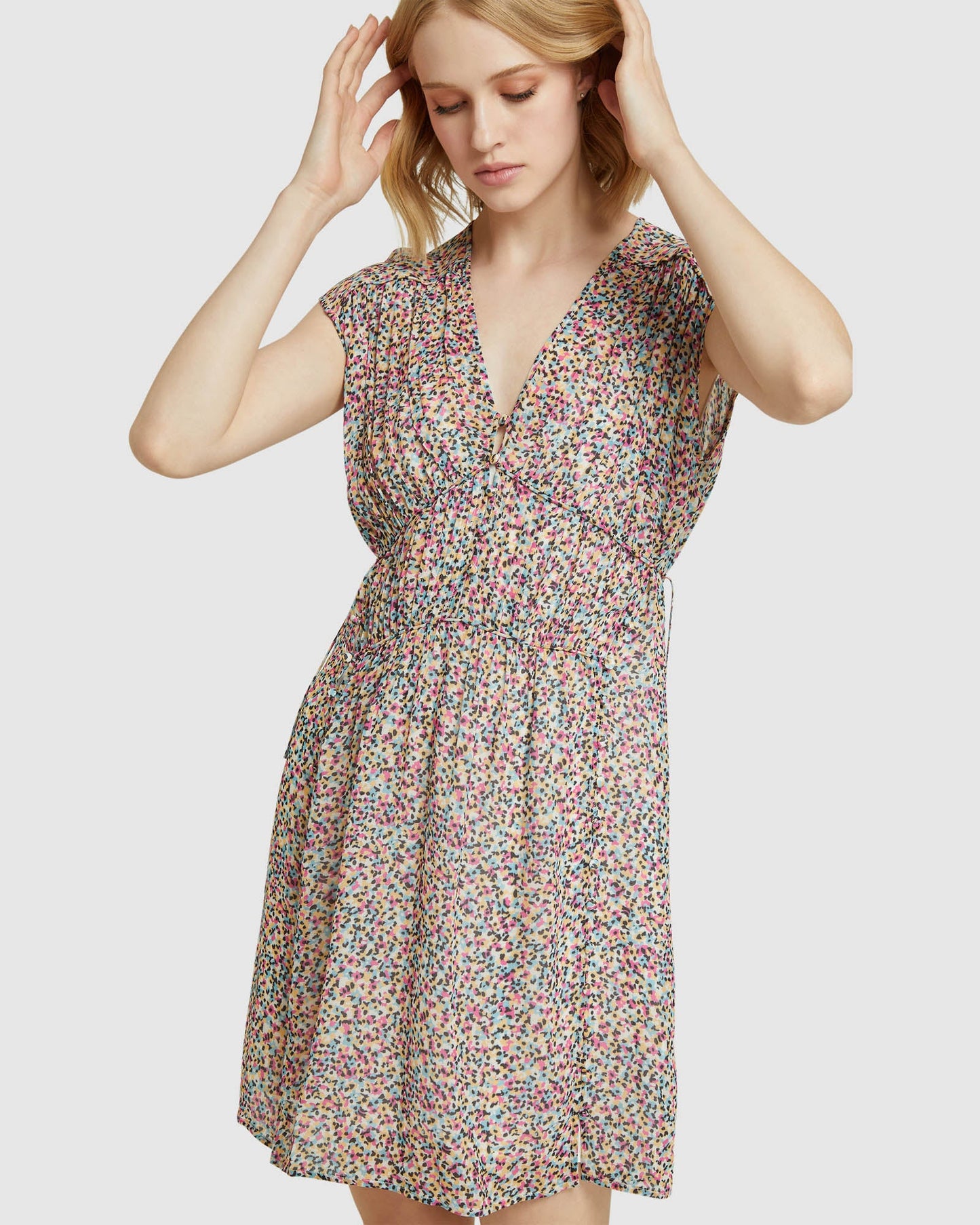 Arialla Spot Dress