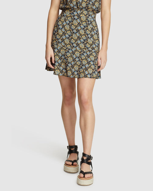 Sabrina Floral Print Skirt
