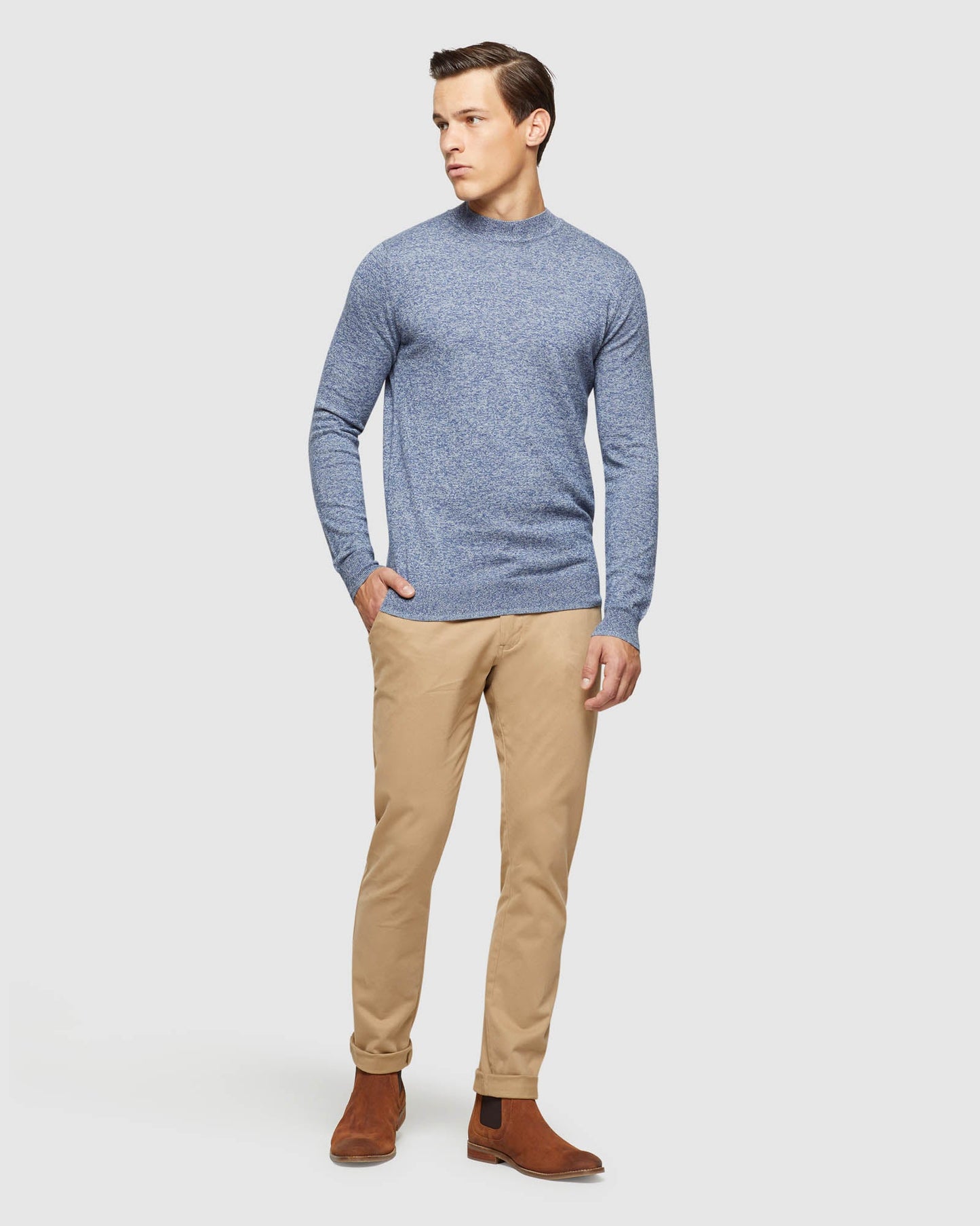 Bart Funnel Neck Knit